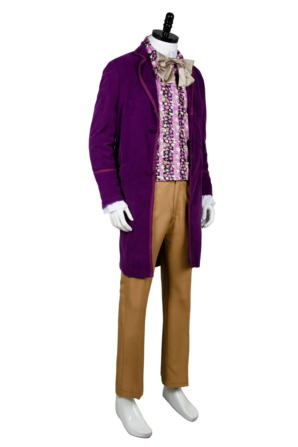 Willy Wonka and the Chocolate Factory 1971 Costume Halloween Carnival Suit