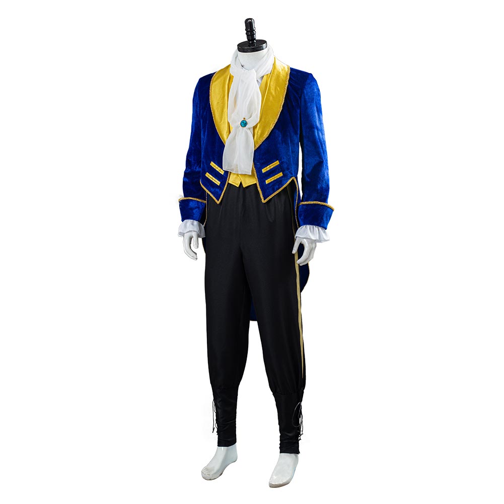 Prince Beast Outfits Halloween Carnival Suit Cosplay Costume