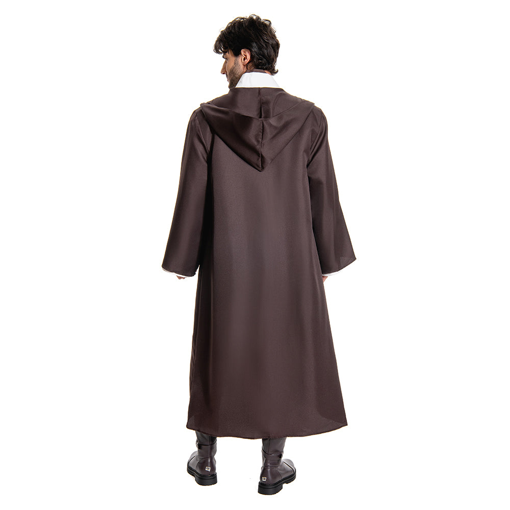 Obi-Wan Kenobi Jedi Outfits Full Set Cosplay Costume Halloween Carnival Suit
