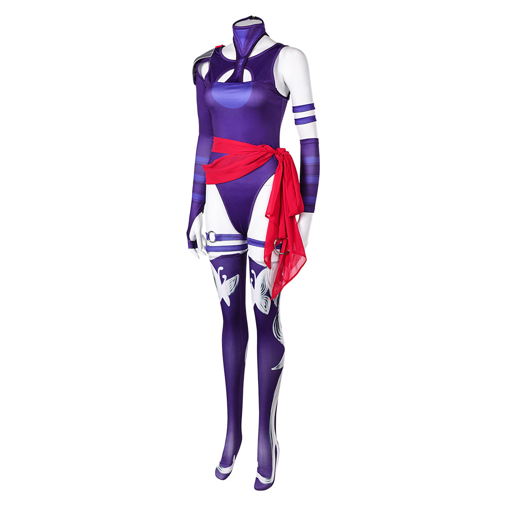 Rivals Psylocke Vengeance Skin Outfits Halloween Carnival Cosplay Costume