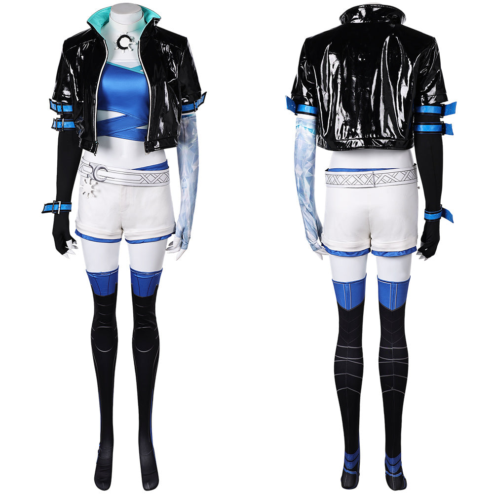Rivals Luna Snow Fullset Outfits Halloween Carnival Cosplay Costume