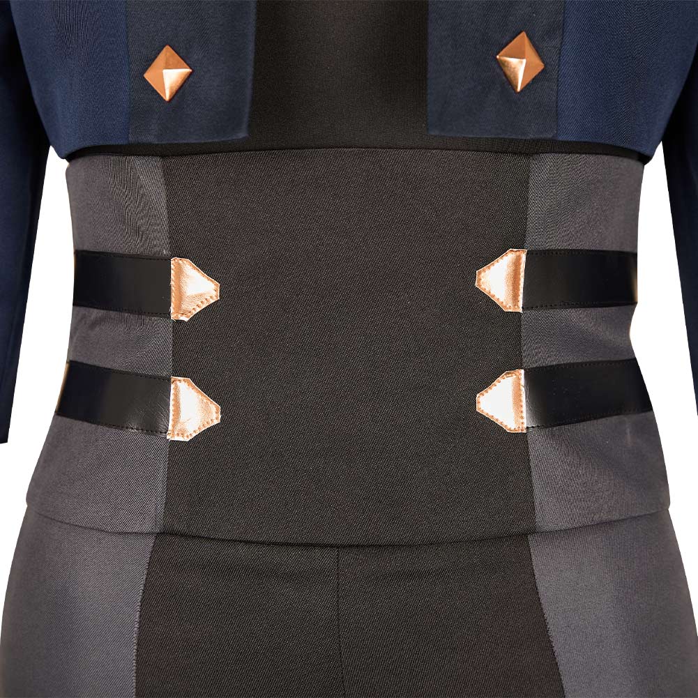 Arcane: League of Legends Season 2 Caitlyn Slim Uniform Outfits Halloween Carnival Cosplay Costume