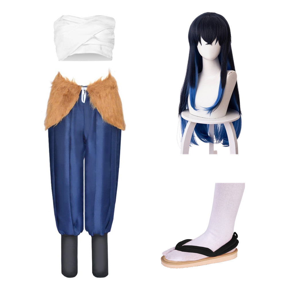 Hashibira Inosuke Women Cosplay Costume Outfits Halloween Carnival Party Disguise Suit