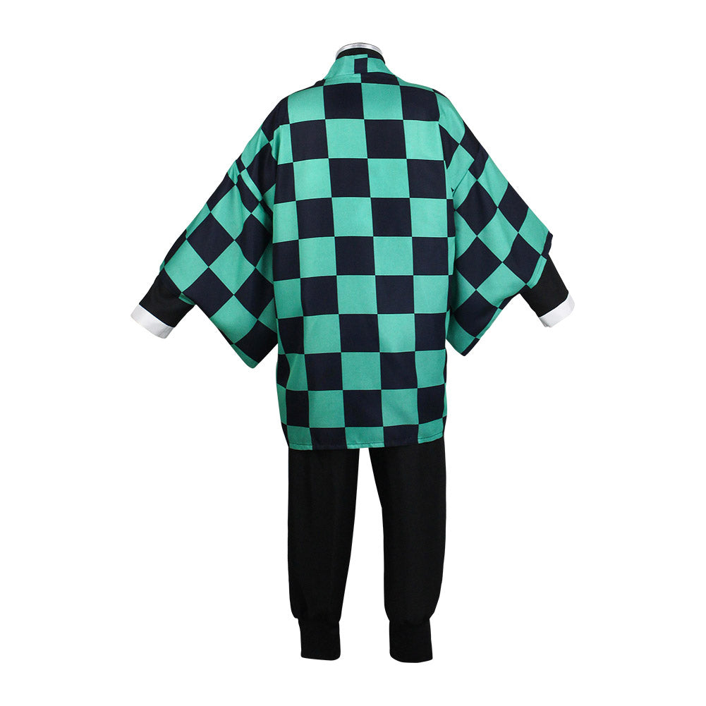Kamado Tanjirou Cosplay Costume Outfits Halloween Carnival Suit