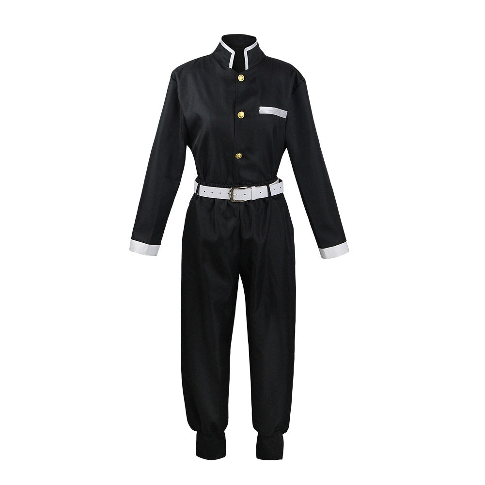 Agatsuma Zenitsu Cosplay Costume Outfits Halloween Carnival Suit