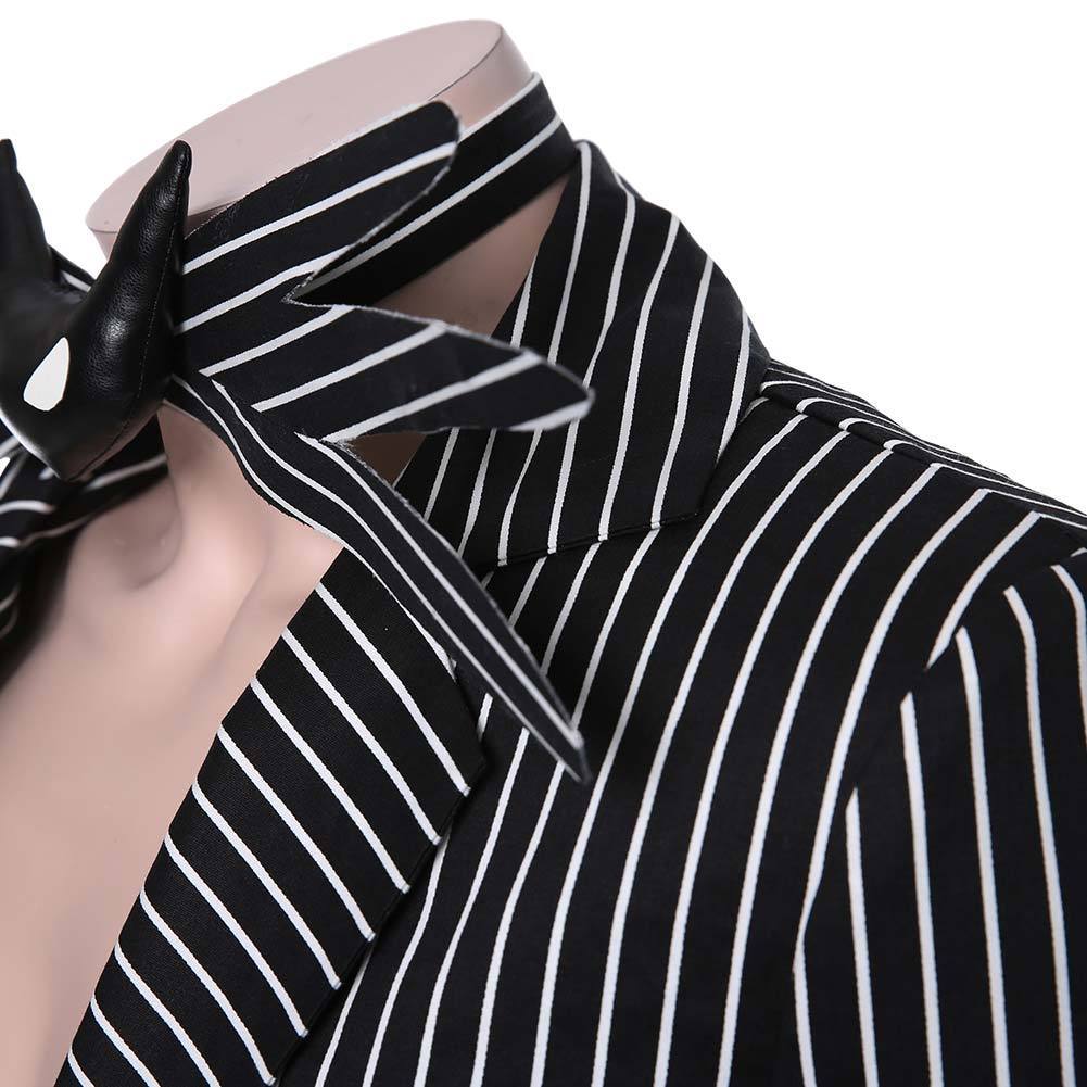 The Nightmare Before Christmas Jack Skellington Halloween Outfit Cosplay Costume