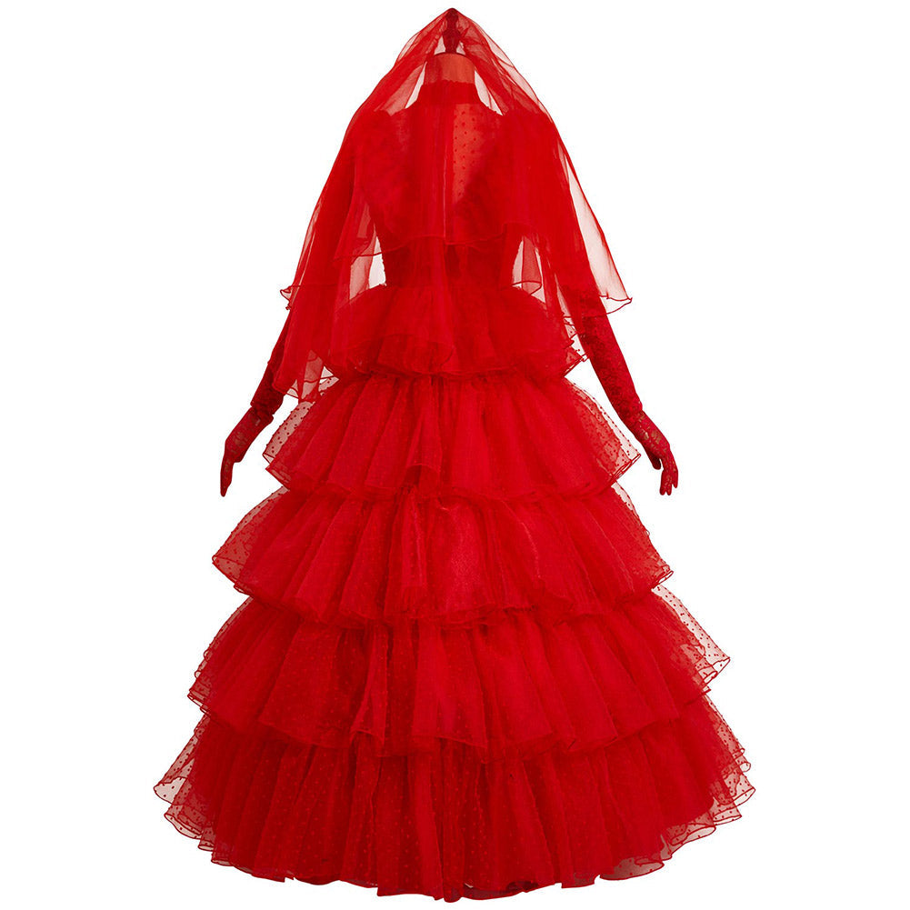 Beetlejuice Lydia Cosplay Costume Dress Outfits Halloween Carnival Christmas Outfit