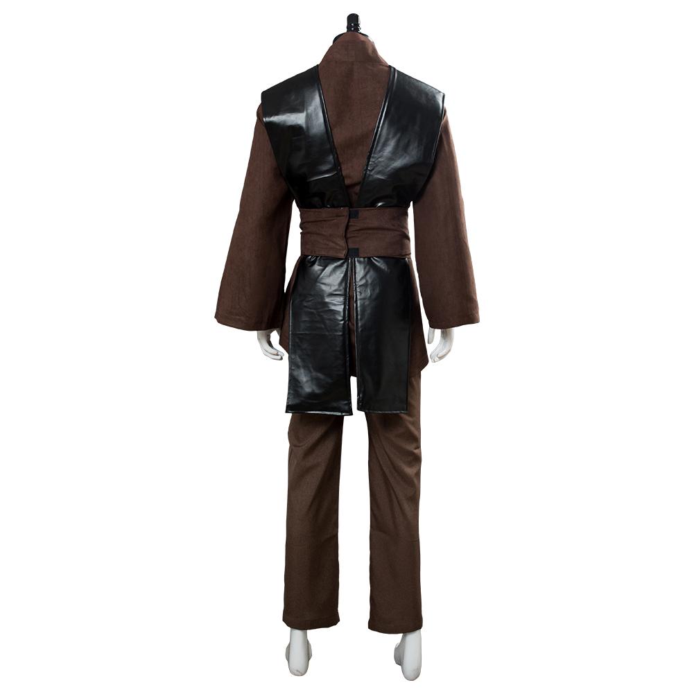 Anakin Skywalker Brown Outfits Whitout Cloak Halloween Carnival Suit Cosplay Costume