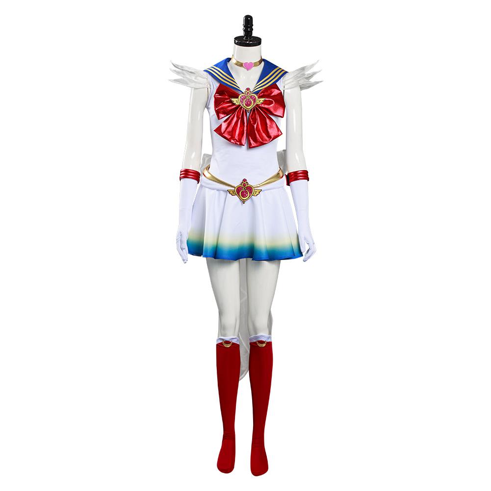Sailor Moon Eternal Tsukino Usagi Dress Outfits Cosplay Costume Halloween Carnival Costume