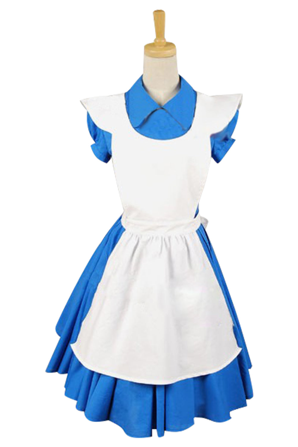 Alice Blue Alice Dress Cosplay Costume Halloween Suit