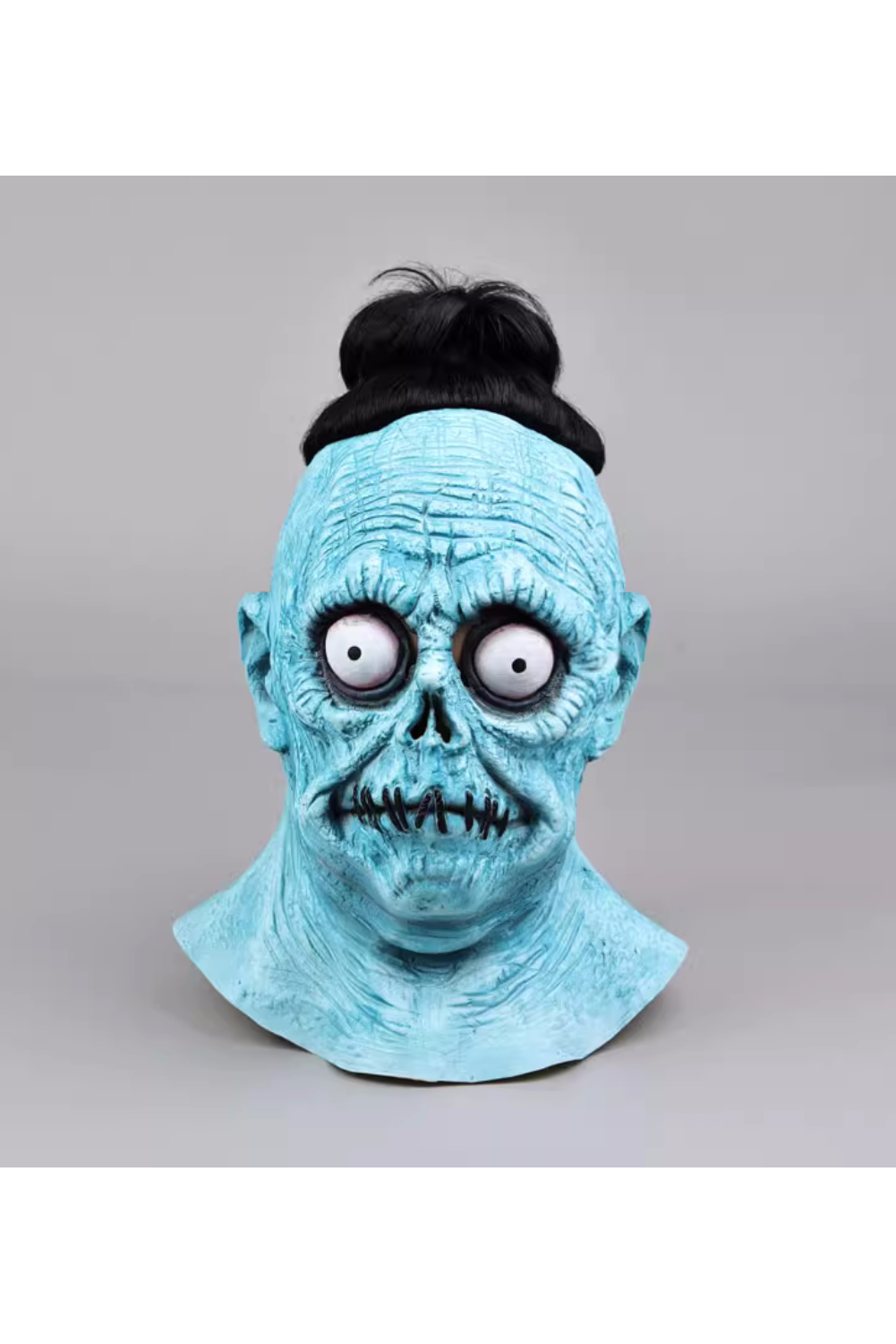 Beetlejuice Shrunken Head Bob Shrinker Yellow Suit Outfits Halloween Carnival Suit Cosplay Costume