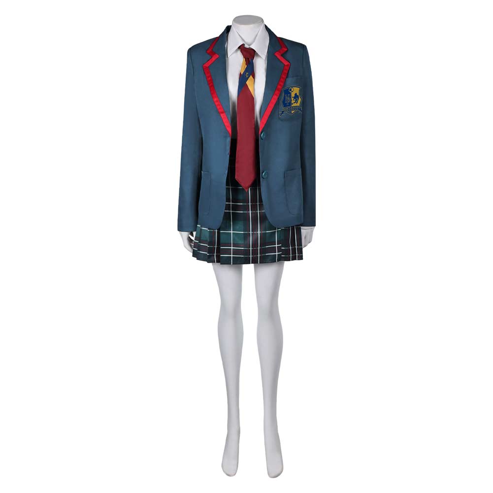 Beetlejuice Astrid Deetz School Uniform Halloween Carnival Party Cosplay Costume
