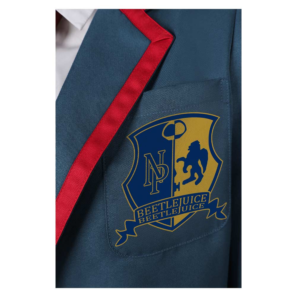 Beetlejuice Astrid Deetz School Uniform Halloween Carnival Party Cosplay Costume