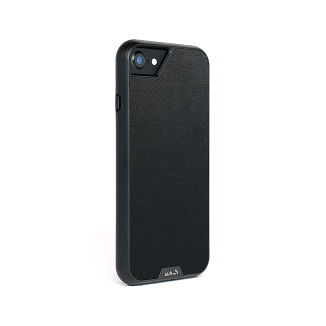MagSafe® Compatible Black Leather Phone Case - Limitless 4.0