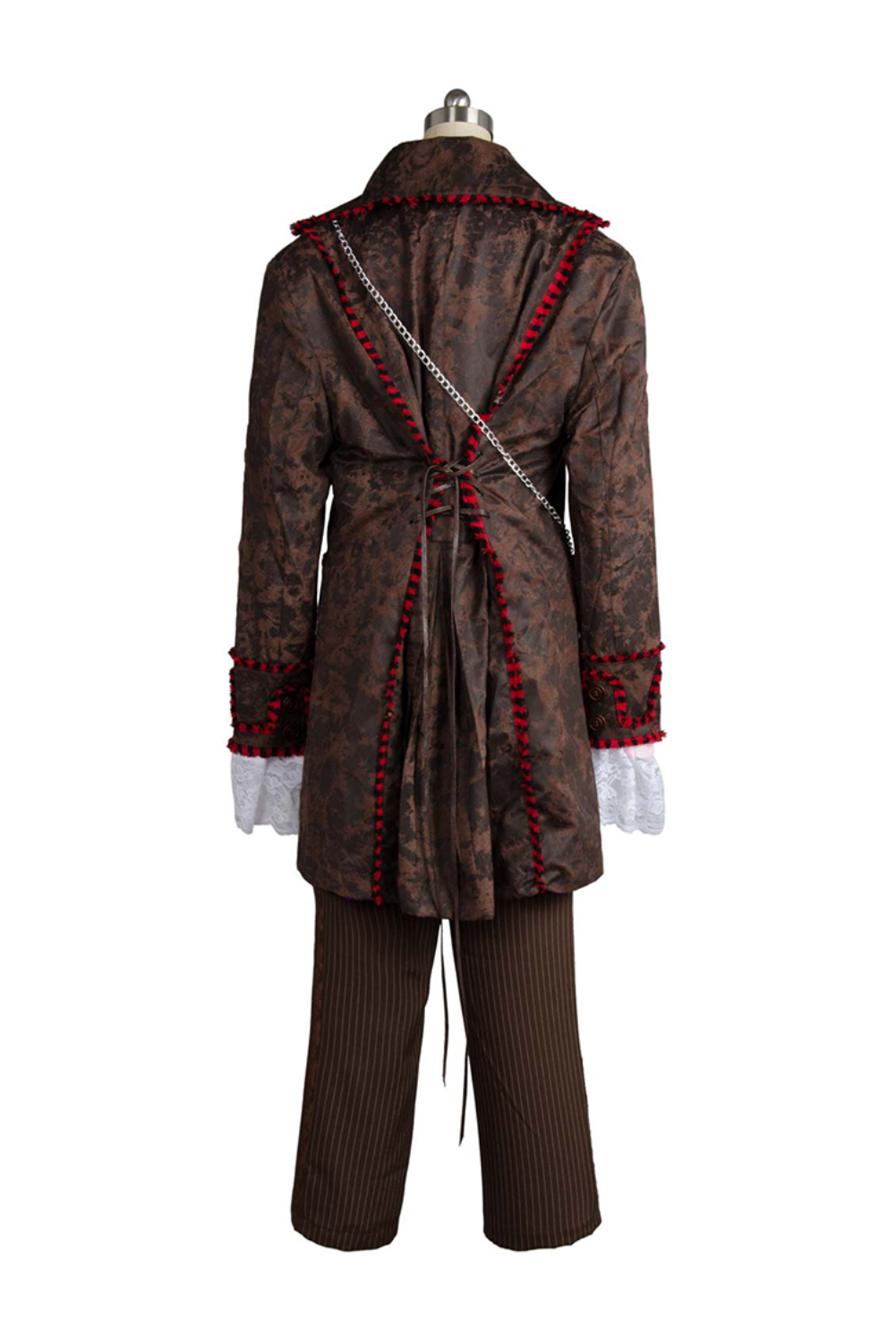 Johnny Depp Mad Hatter Outfits Halloween Carnival Suit Cosplay Costume