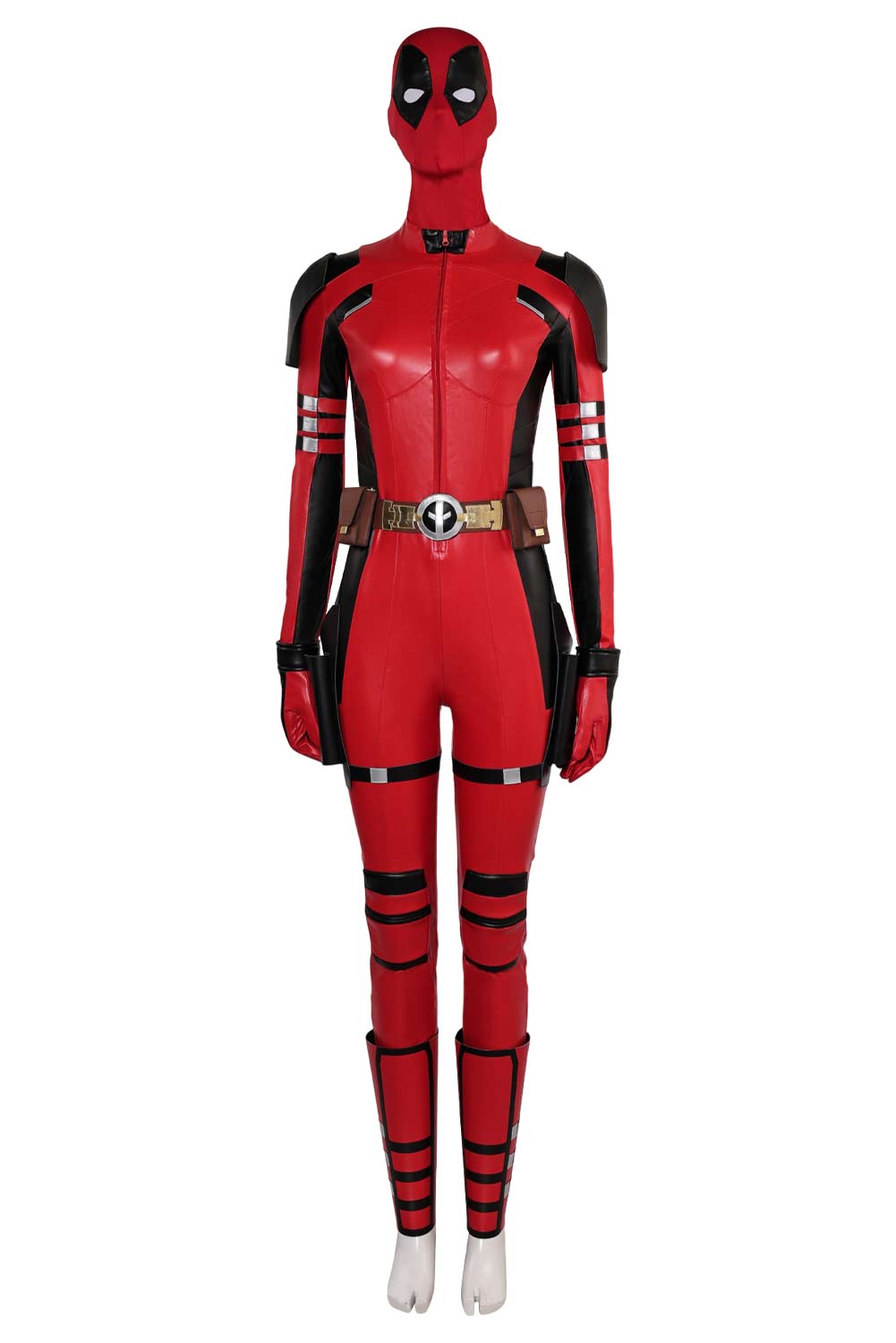 DP Variants Ladypool Women Jumpsuit Outfits Halloween Carnival Suit Cosplay Costume