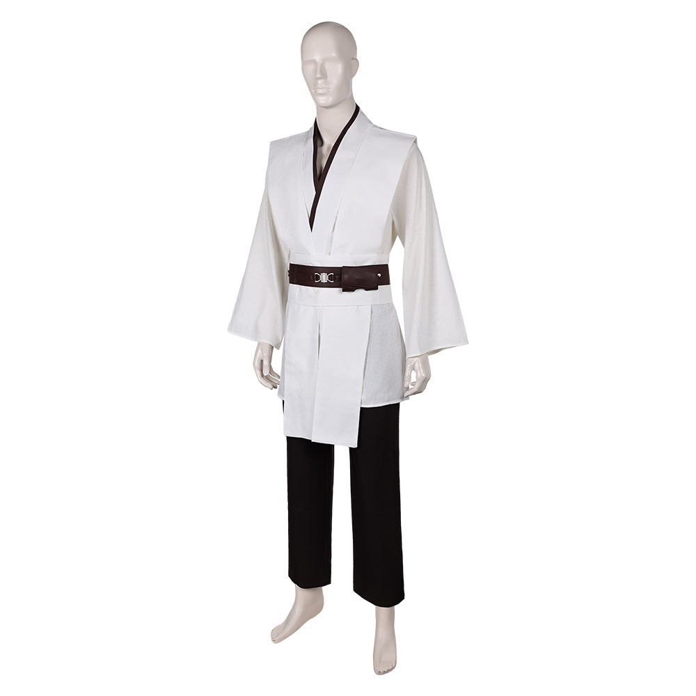Obi-Wan Kenobi Jedi Outfits Full Set Cosplay Costume Halloween Carnival Suit