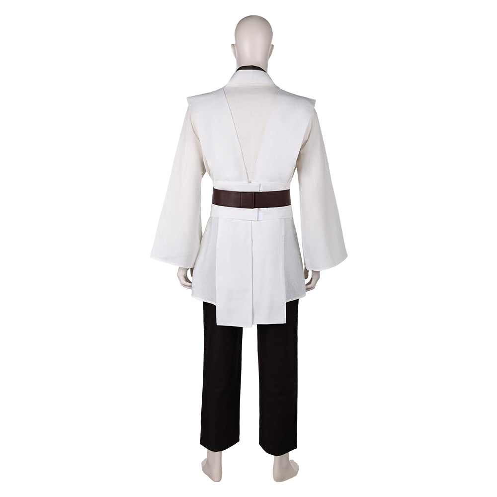 Obi-Wan Kenobi Jedi Outfits Full Set Cosplay Costume Halloween Carnival Suit