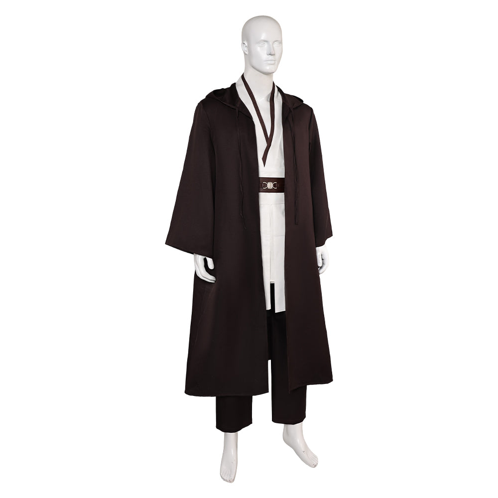 Obi-Wan Kenobi Jedi Outfits Full Set Cosplay Costume Halloween Carnival Suit