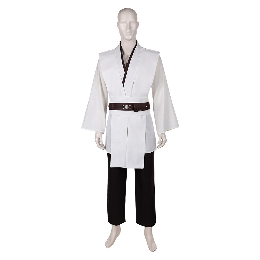 Obi-Wan Kenobi Jedi Outfits Full Set Cosplay Costume Halloween Carnival Suit
