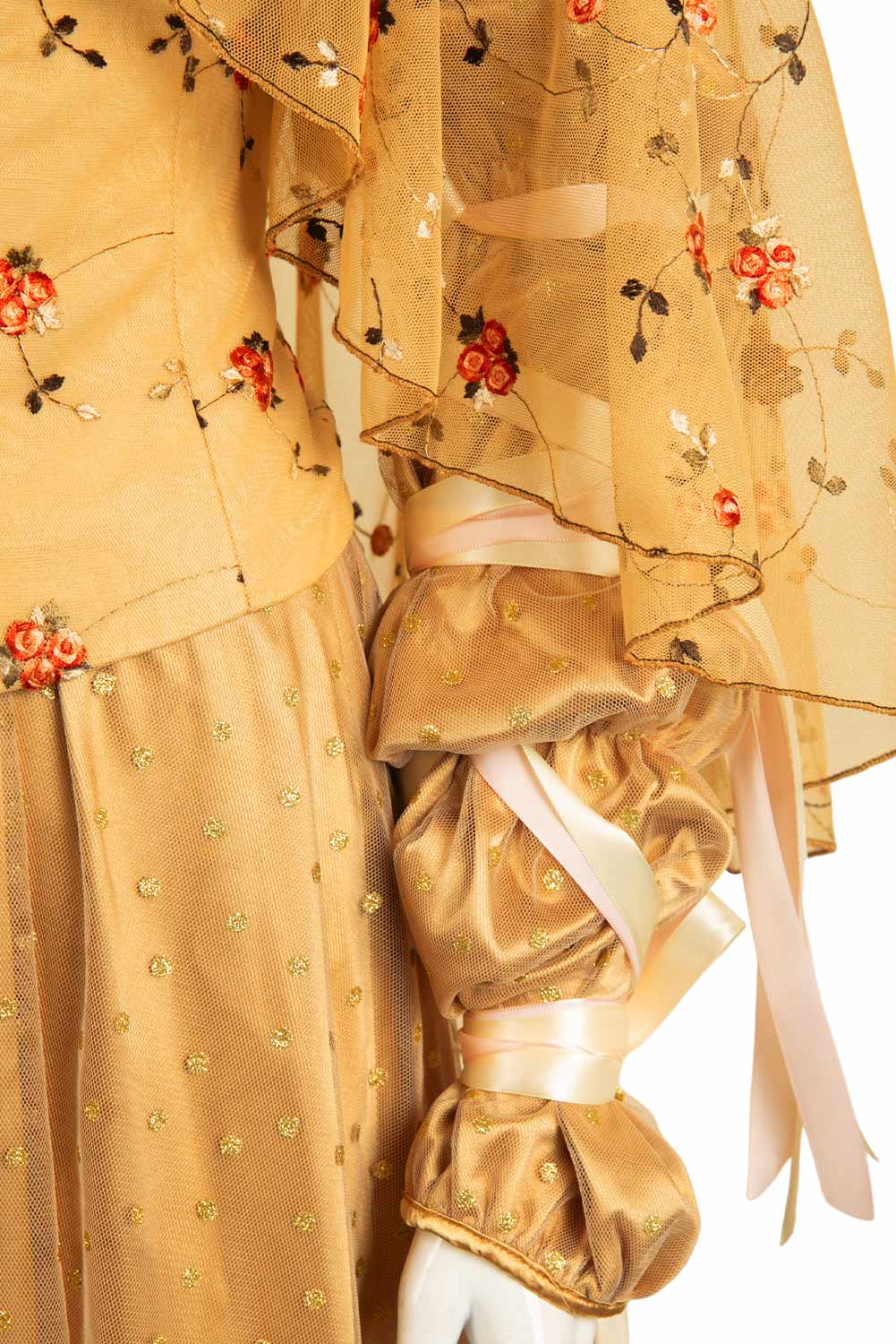 Padme Amidala Women Meadow Yellow Dress Outfits Halloween Carnival Suit Cosplay Costume
