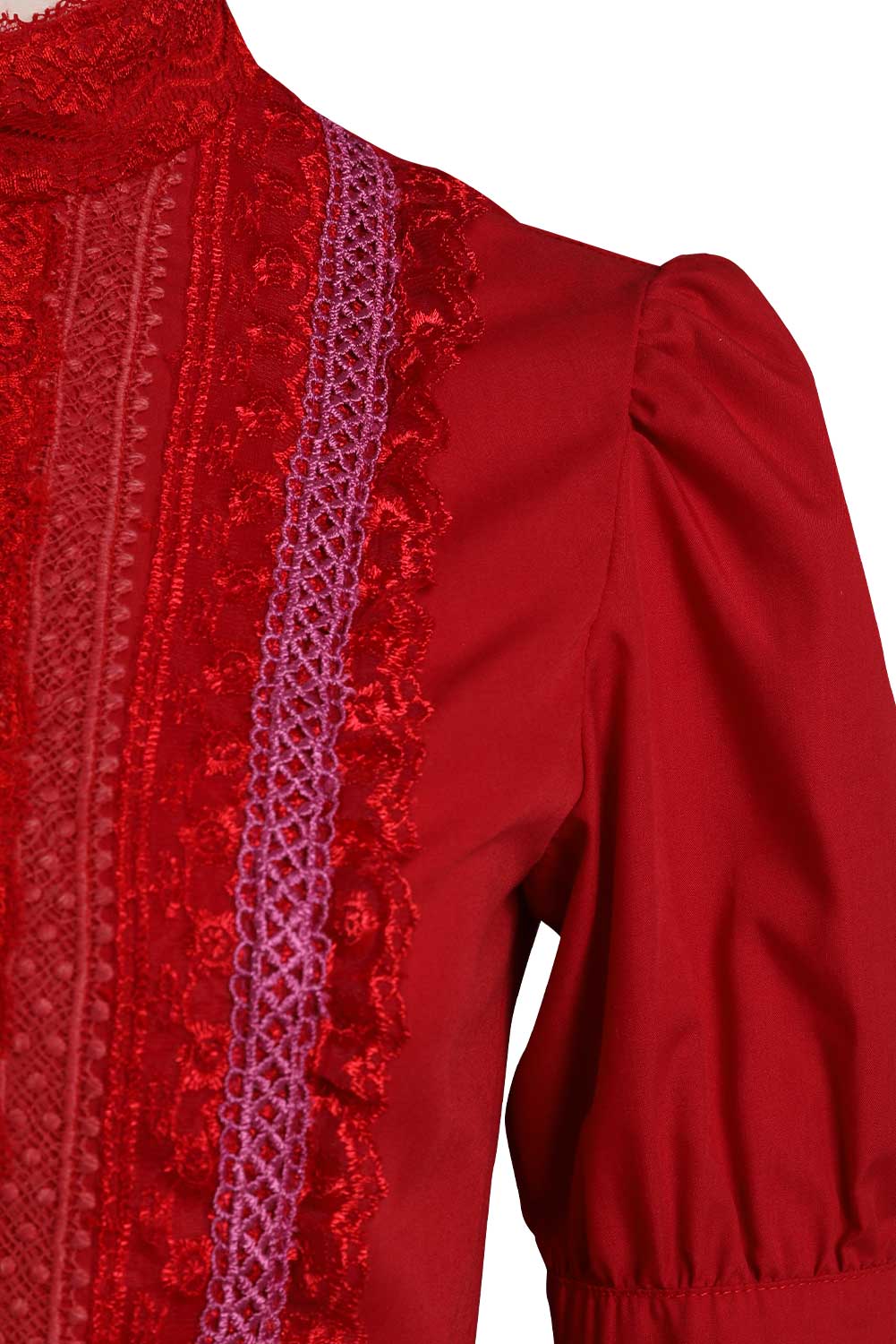 Pearl (2022) X Pearl Red Dress Outfits Halloween Horror Carnival Suit Cosplay Costume