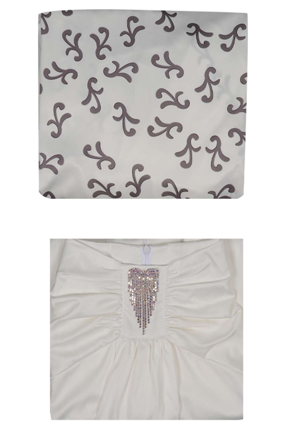 Padmé Amidala White Outfits Without Cloak Halloween Carnival Suit Cosplay Costume