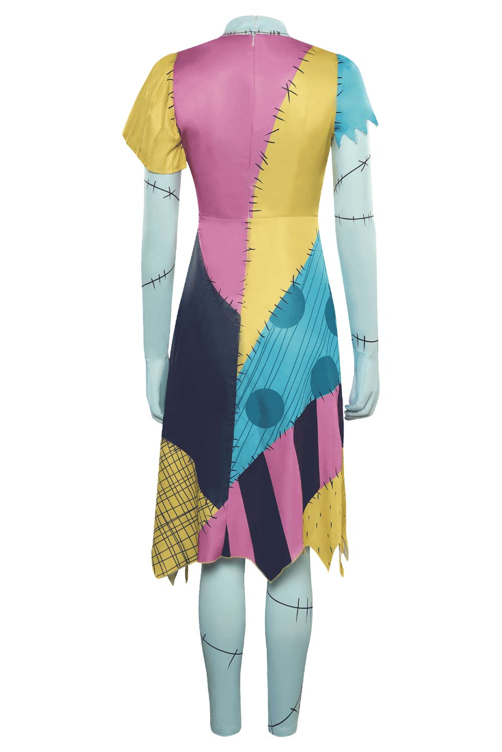 The Nightmare Before Christmas Sally Dress Outfits Halloween Carnival Suit Cosplay Costume