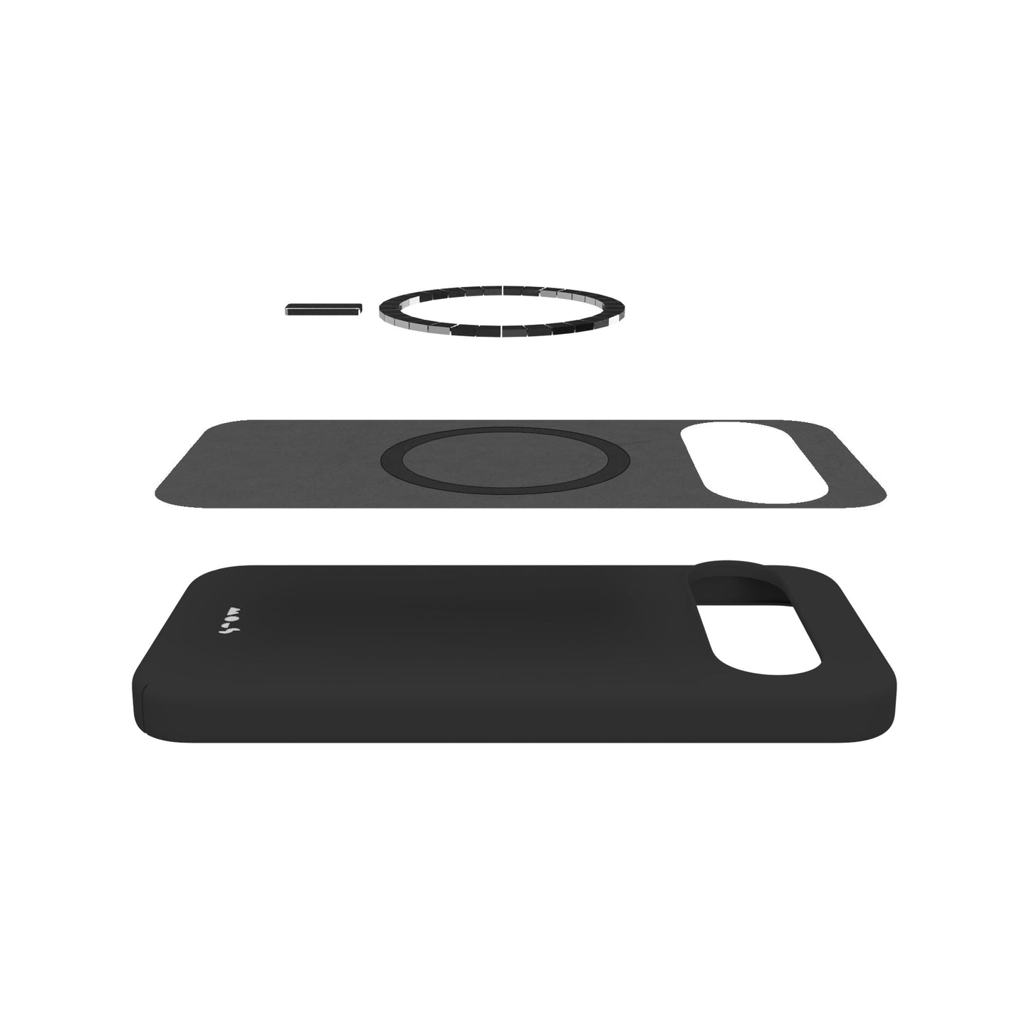 Jet Black Lightweight Phone Case - Super Thin