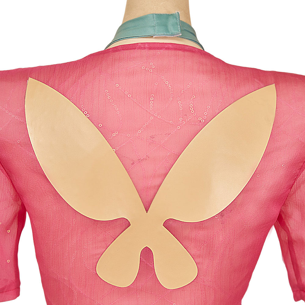Rivals Psylocke Breezy Butterfly Swimsuit Set Halloween Carnival Party Cosplay Costume