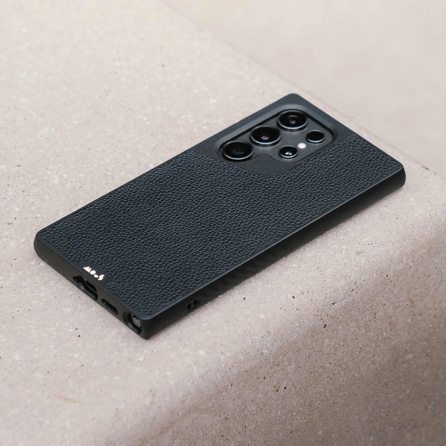 MagSafe® Compatible Black Leather Phone Case - Limitless 5.0