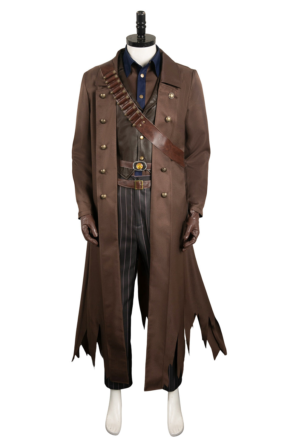 The Ghoul Cooper Howard Brown Outfit Halloween Carnival Suit Cosplay Apocalypse Costume