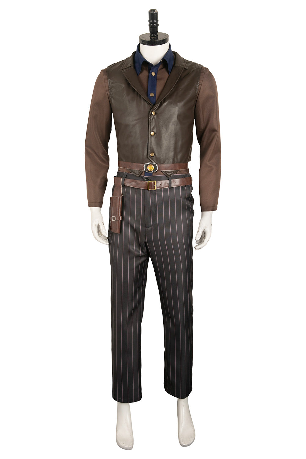 The Ghoul Cooper Howard Brown Outfit Halloween Carnival Suit Cosplay Apocalypse Costume