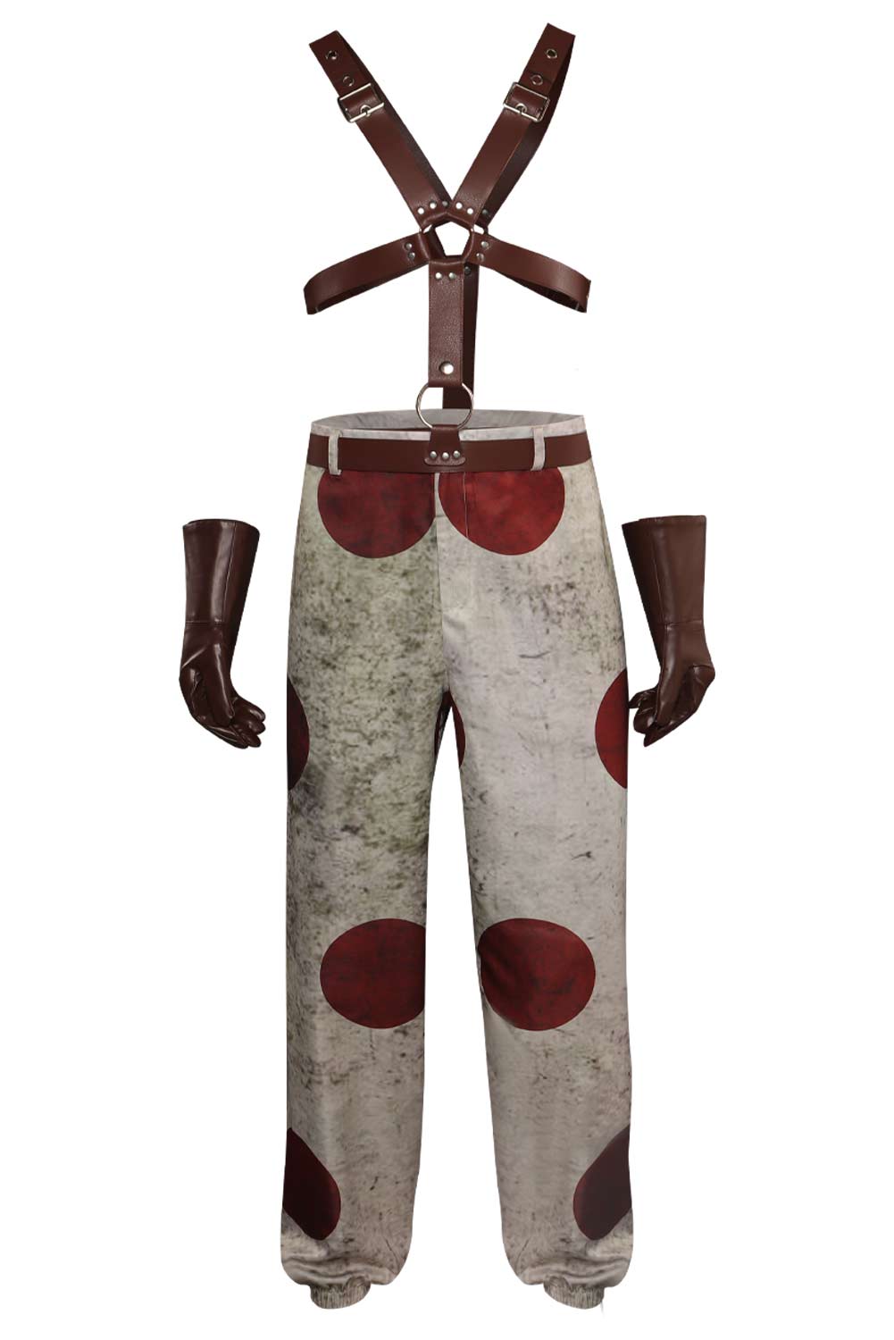 Twisted Metal Sweet Tooth Clown Outfits Halloween Carnival Suit Cosplay Costume