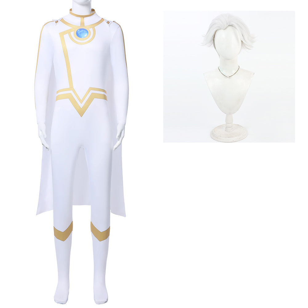 To Be Hero X Nice Men Cape Jumpsuit Set Halloween Carnival Party Cosplay Costume