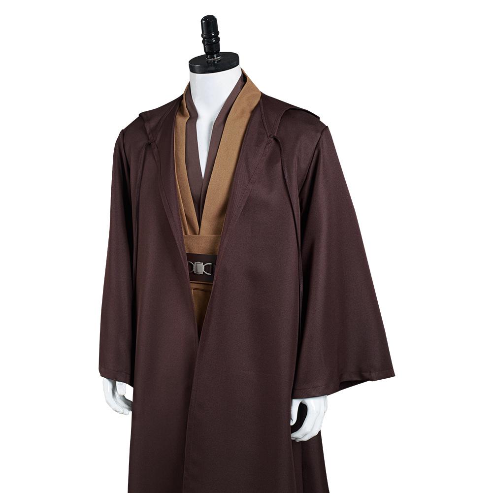 Obiwan Kenobi Jedi TUNIC Cosplay Costume Brown Version