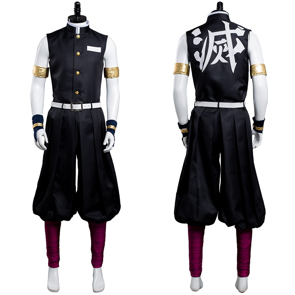 Demon Slayer Uzui Tengen Cosplay Costume Festival Christmas Carnival Party Outfit
