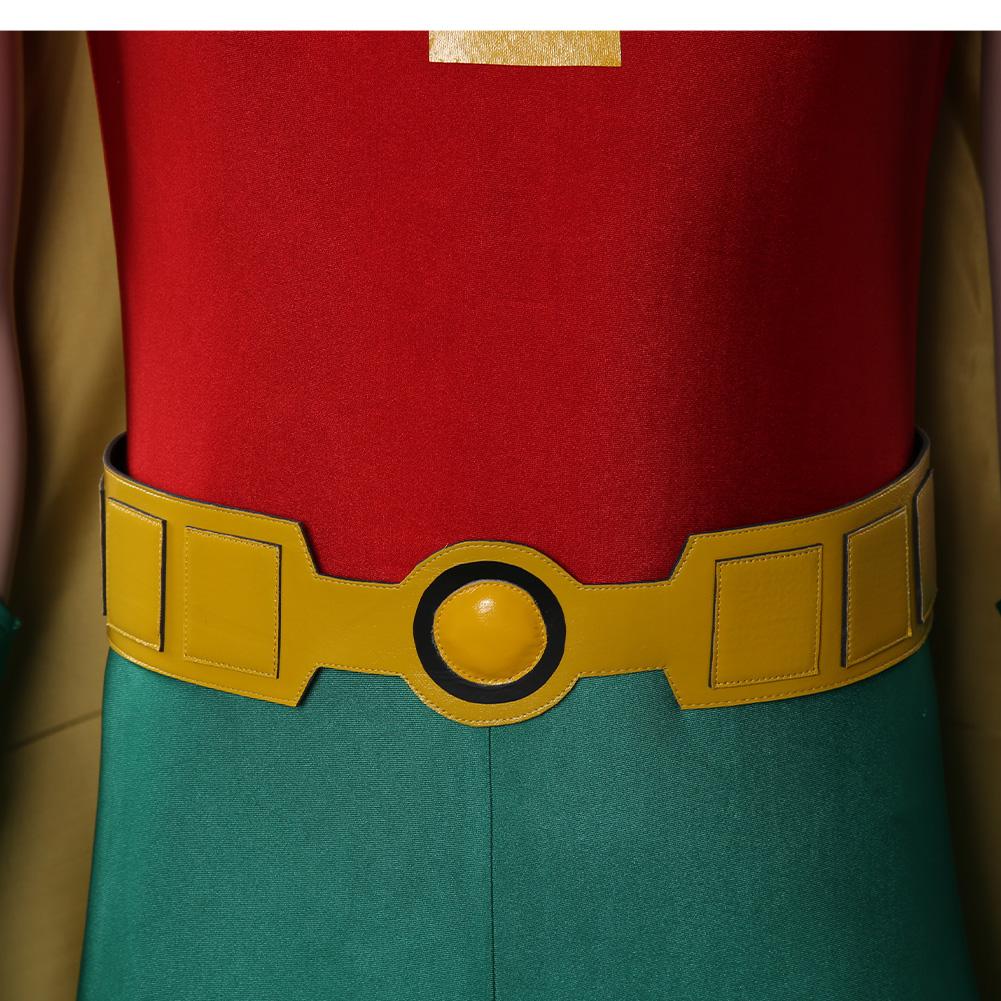 Teen Titans Robin Jumpsuit Outfits Cosplay Costume Halloween Carnival Suit