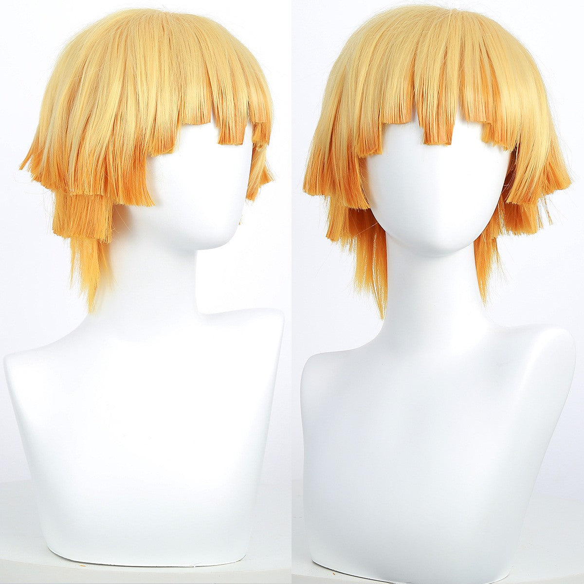 Agatsuma Zenitsu Cosplay Costume Outfits Halloween Carnival Suit