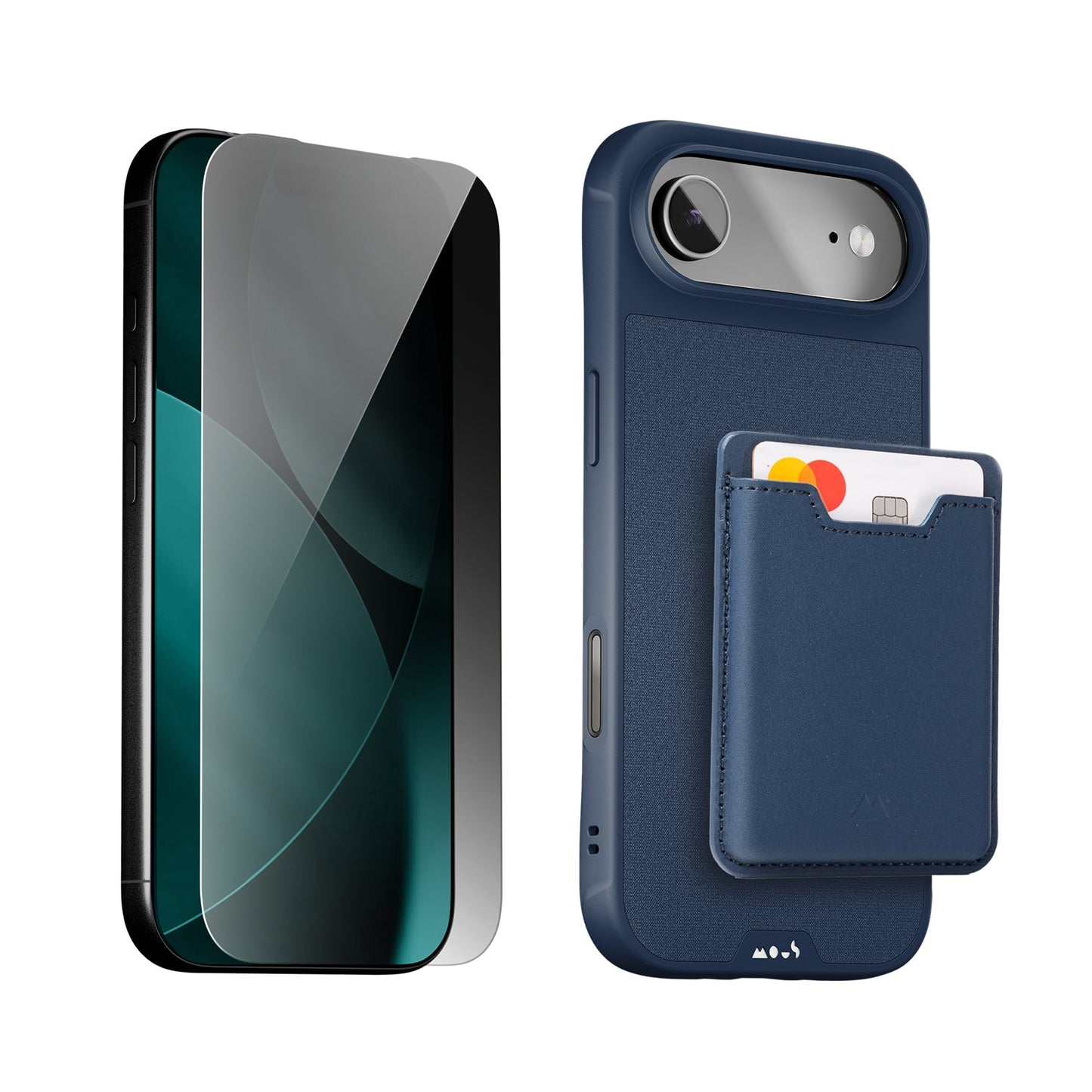 Marine Protective Case, Screen Protector and Card Wallet - iPhone Starter Kit