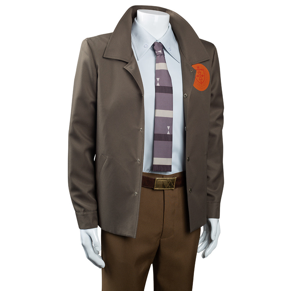 Loki Uniform Cosplay Costume Festival Party Outfit Halloween Suit