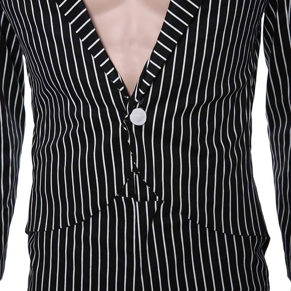 The Nightmare Before Christmas Jack Skellington Halloween Outfit Cosplay Costume