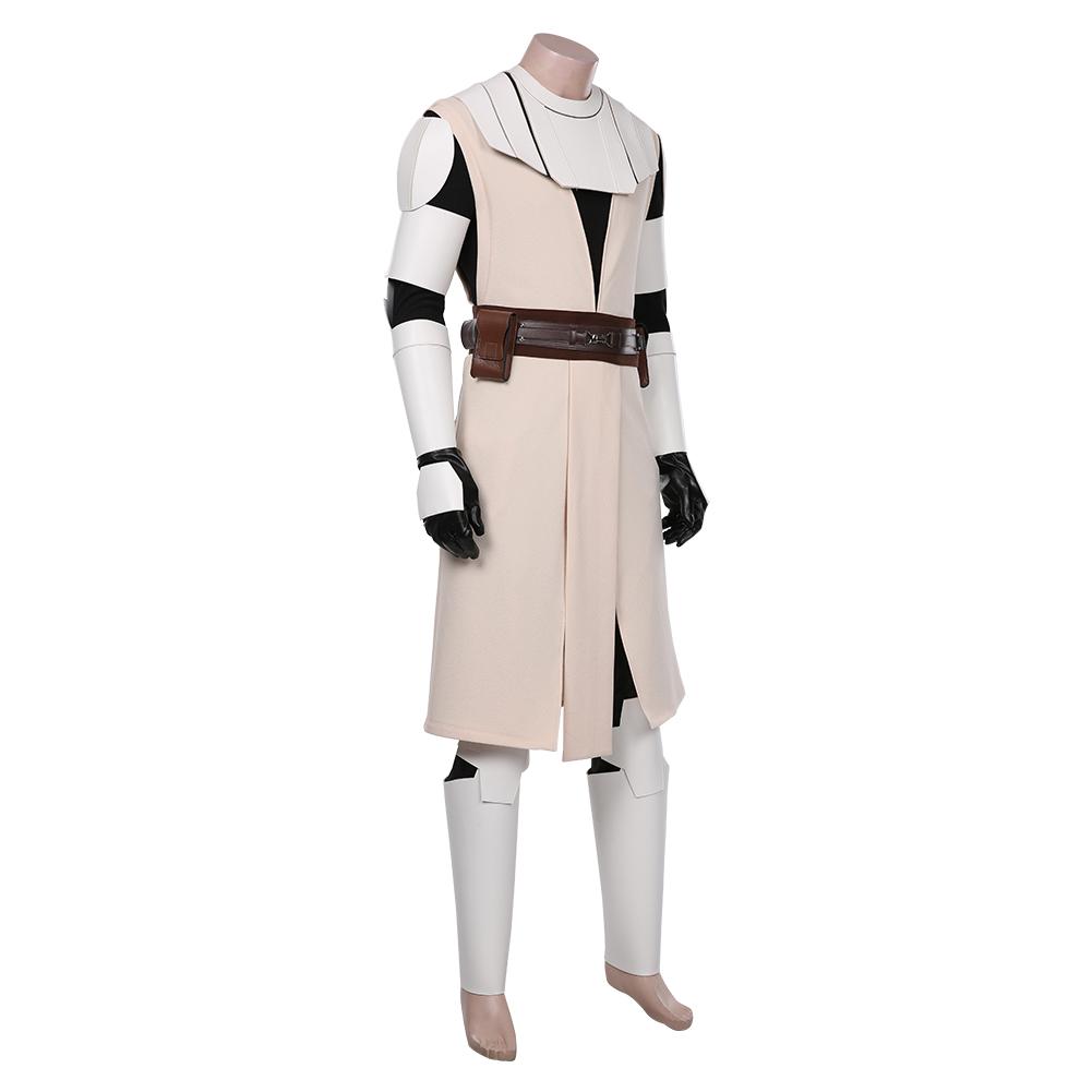 Obi-Wan Kenobi Coat Uniform Outfits Cosplay Costume Halloween Carnival Suit