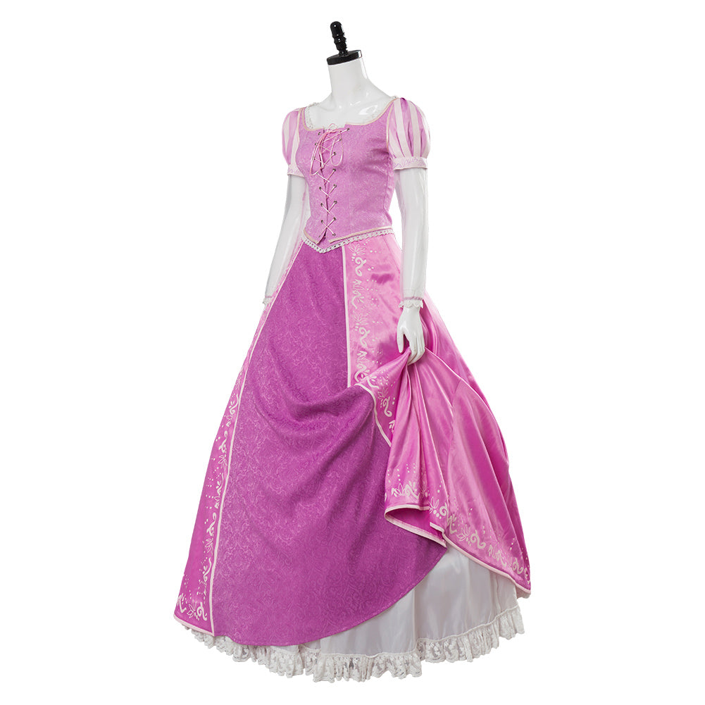 Rapunzel Dress Outfits Halloween Carnival Suit Cosplay Costume