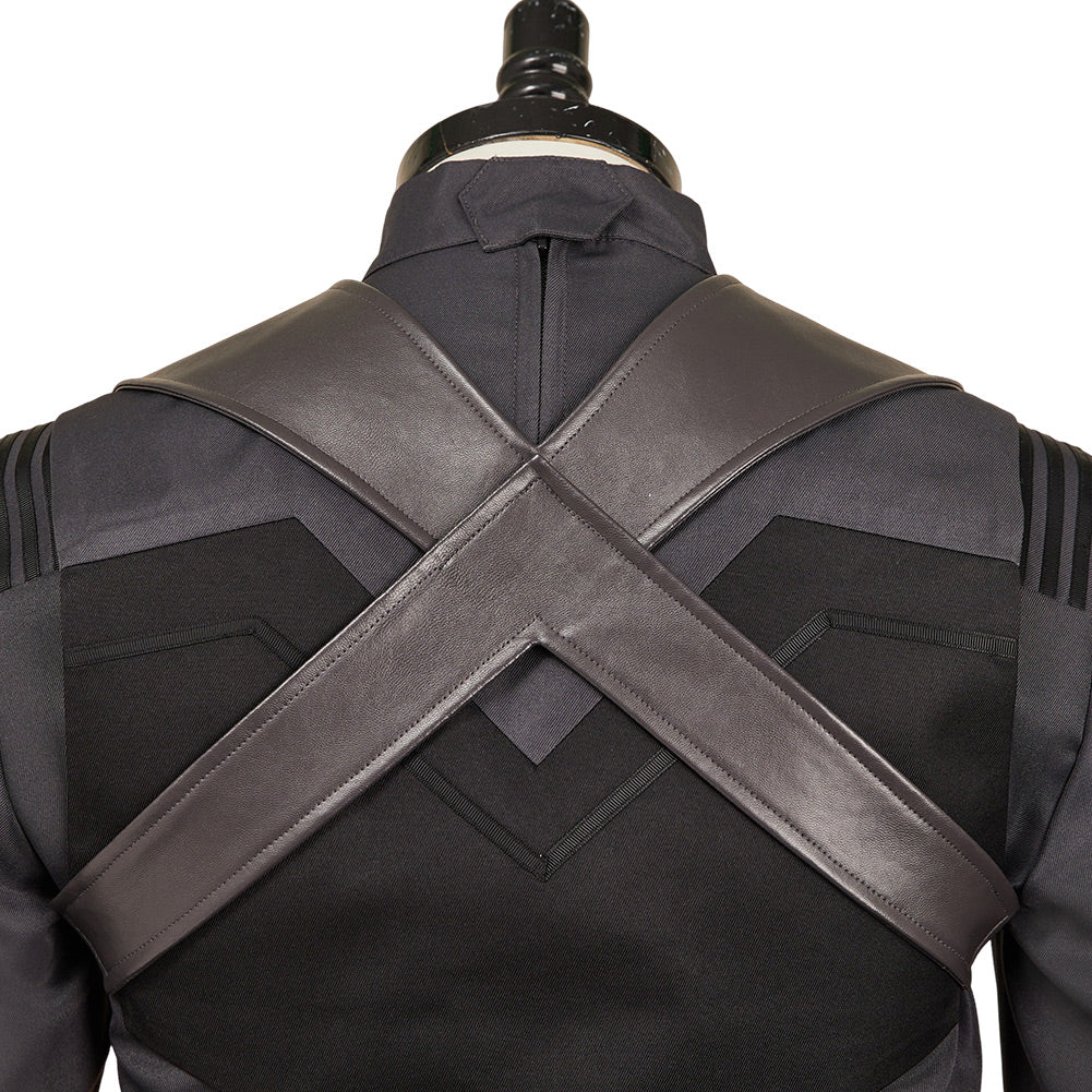 Thunderbolts US Agent Leather Unifrom Set Outfits Halloween Carnival Party Cosplay Costume