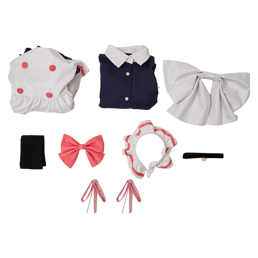 Dandadan Season 2 Momo Ayase Maiden Dress Outfits  Halloween Carnival Cosplay Costume