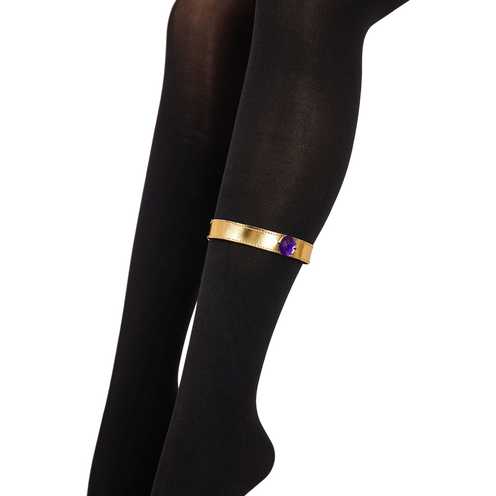 Apocalypse Hotel Yachiyo Women Purple Dress Halloween Carnival Party Cosplay Costume