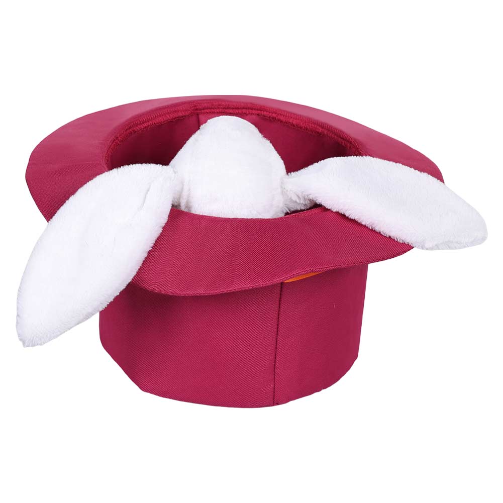 The Lllusionist Men Red Suit Hat Set Magician Halloween Carnival Party Cosplay Costume