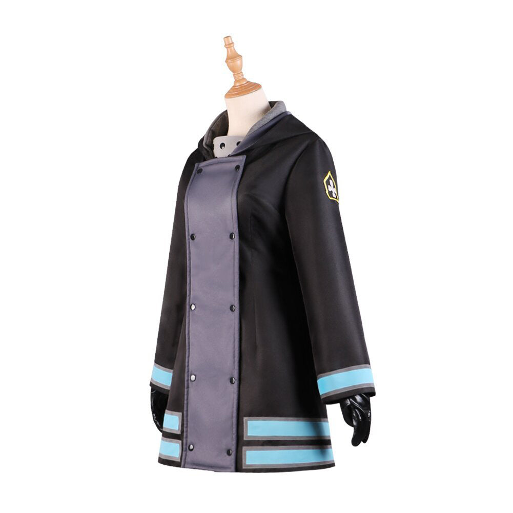 Fire Force Season 3 Maki Oze Uniform Outfits Halloween Carnival Cosplay Costume
