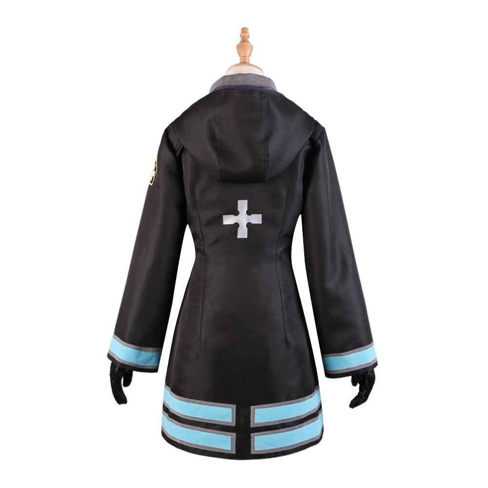 Fire Force Season 3 Maki Oze Uniform Outfits Halloween Carnival Cosplay Costume